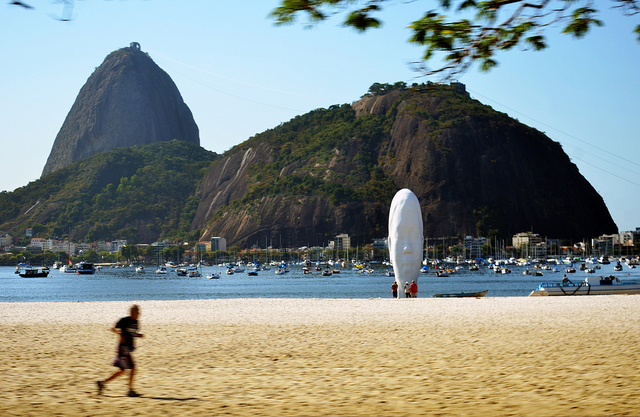 Botafogo-stranden i Rio