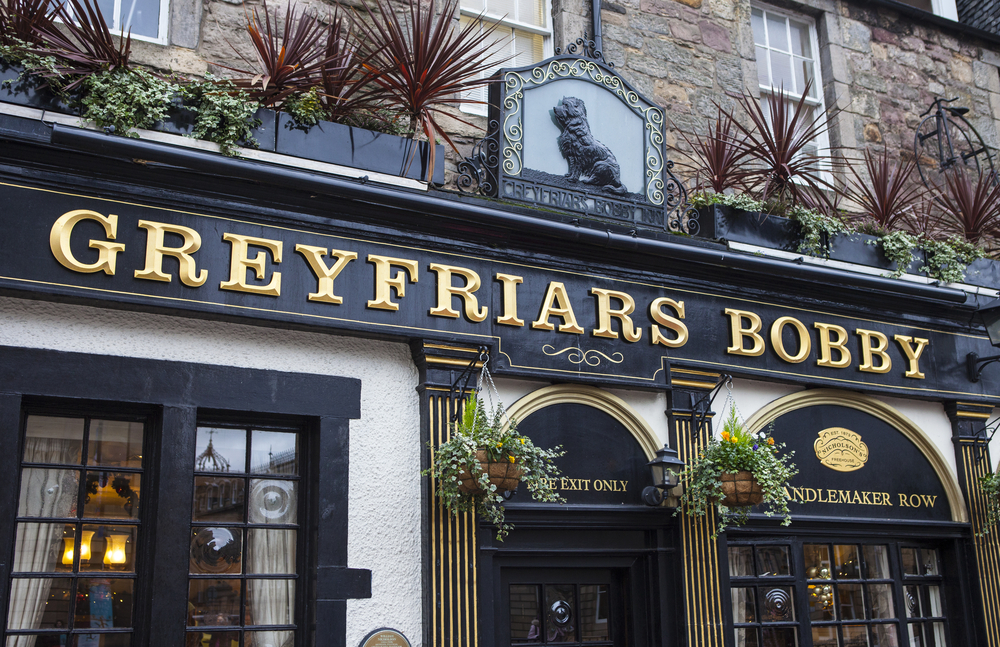 Skotsk pub- "Greyfriar's Bobby"