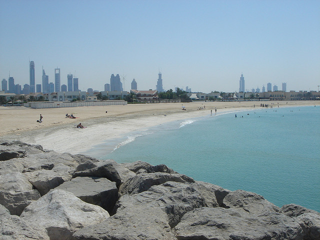 strand i Dubai