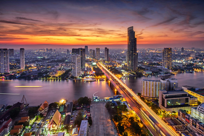 bangkok skyline
